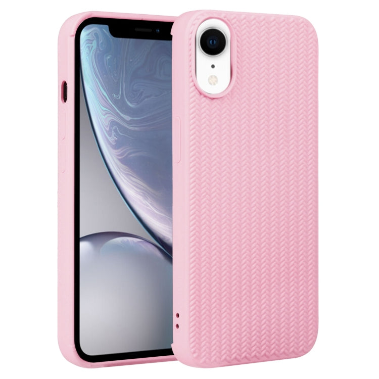 Weave Texture Silicone Phone Case, For iPhone 11, For iPhone 11 Pro Max, For iPhone X / XS, For iPhone XR, For iPhone XS Max