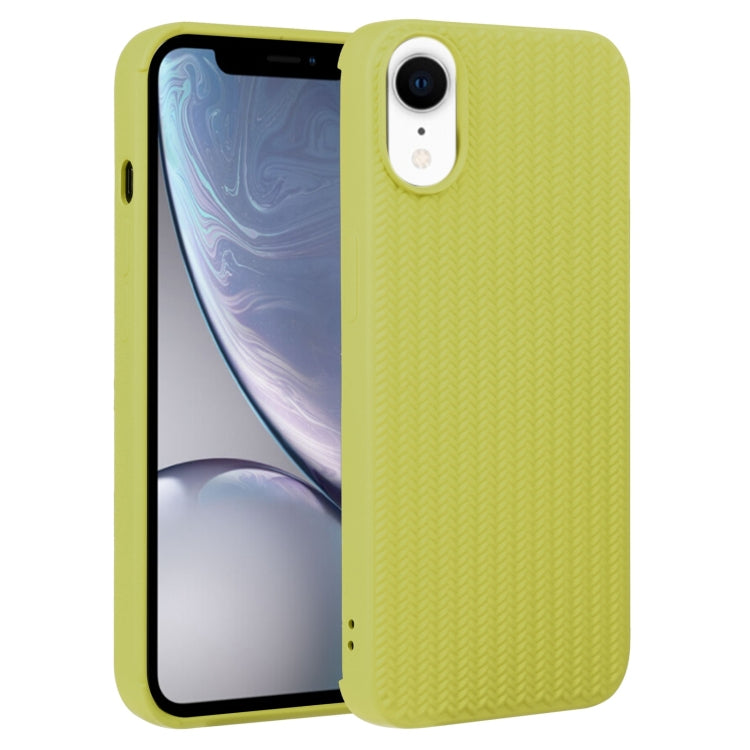 Weave Texture Silicone Phone Case, For iPhone 11, For iPhone 11 Pro Max, For iPhone X / XS, For iPhone XR, For iPhone XS Max