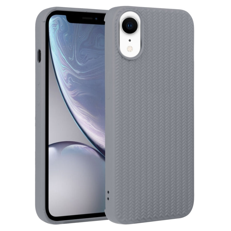 Weave Texture Silicone Phone Case, For iPhone 11, For iPhone 11 Pro Max, For iPhone X / XS, For iPhone XR, For iPhone XS Max