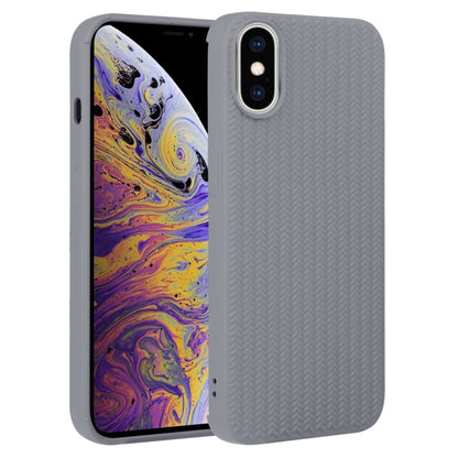 Weave Texture Silicone Phone Case, For iPhone 11, For iPhone 11 Pro Max, For iPhone X / XS, For iPhone XR, For iPhone XS Max