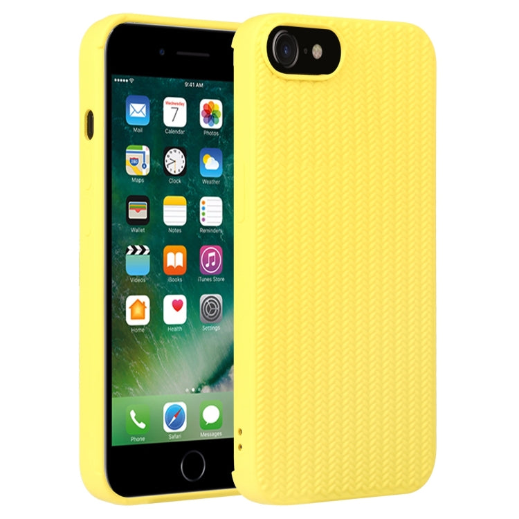 Weave Texture Silicone Phone Case, For iPhone SE 2022 / SE 2020 / 7 / 8, For iPhone 7 Plus / 8 Plus