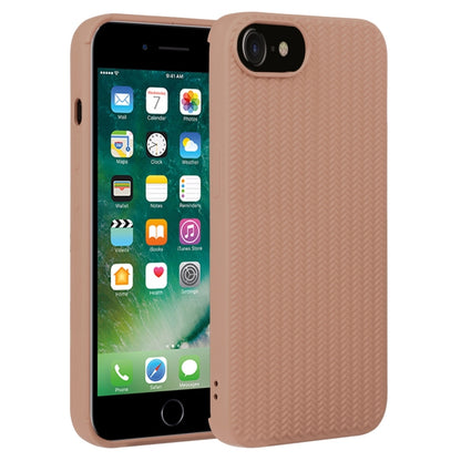 Weave Texture Silicone Phone Case, For iPhone SE 2022 / SE 2020 / 7 / 8, For iPhone 7 Plus / 8 Plus