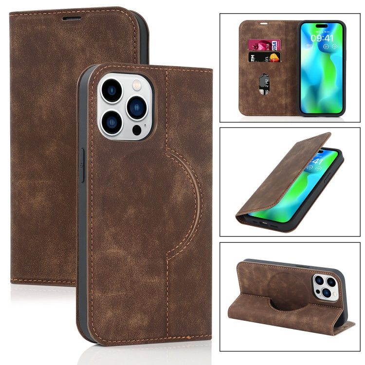 Wireless Charging Magsafe Leather Phone Case, For iPhone 14, For iPhone 14 Plus, For iPhone 14 Pro, For iPhone 14 Pro Max