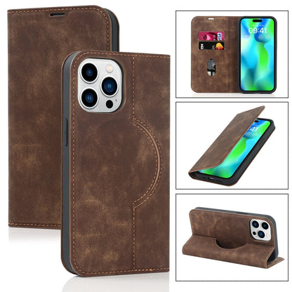 Wireless Charging Magsafe Leather Phone Case, For iPhone 14, For iPhone 14 Plus, For iPhone 14 Pro, For iPhone 14 Pro Max