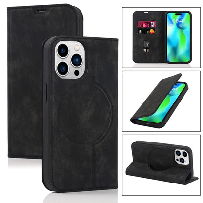 Wireless Charging Magsafe Leather Phone Case, For iPhone 14, For iPhone 14 Plus, For iPhone 14 Pro, For iPhone 14 Pro Max