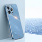 XINLI Straight Edge 6D Electroplate TPU Phone Case, For iPhone 13 Pro, For iPhone 13 Pro Max
