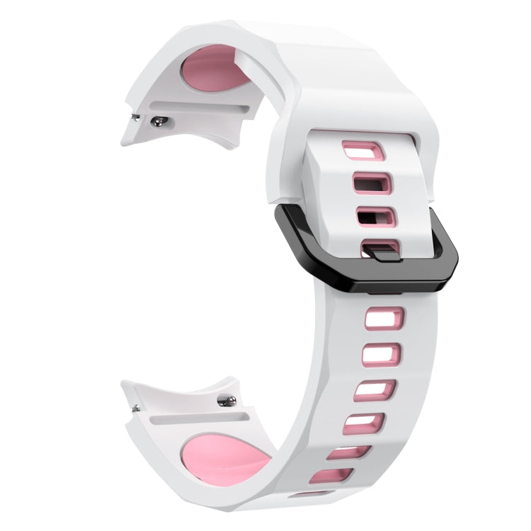 Wave Two Color Silicone Watch Band