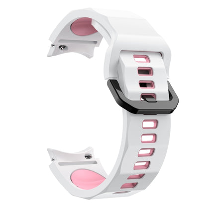 Wave Two Color Silicone Watch Band