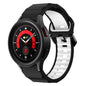 Wave Two Color Silicone Watch Band