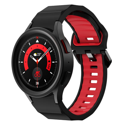 Wave Two Color Silicone Watch Band