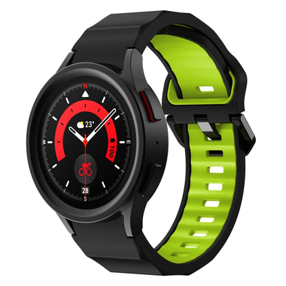 Wave Two Color Silicone Watch Band