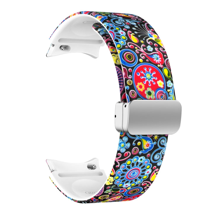 Magnetic Printed Silicone Watch Band