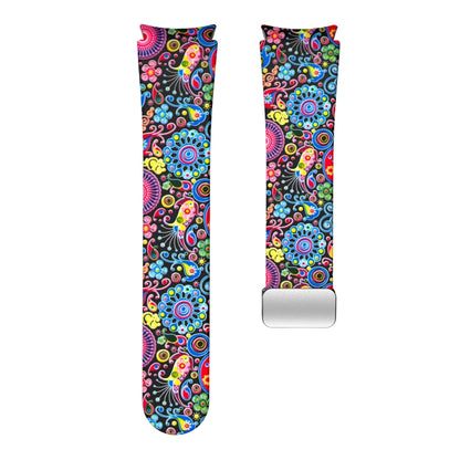 Magnetic Printed Silicone Watch Band