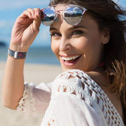 Magnetic Printed Silicone Watch Band