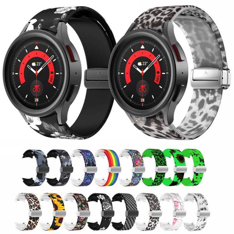 Magnetic Printed Silicone Watch Band