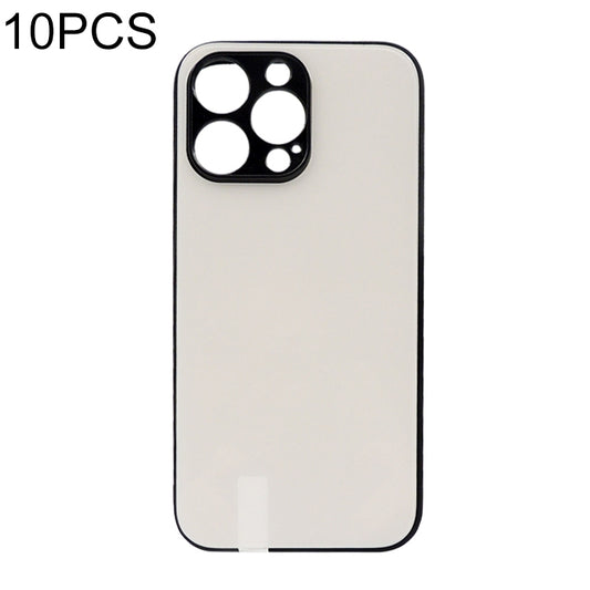 10pcs Thermal Transfer Glass Phone Case, For iPhone 14 Pro Max, For iPhone 14 Pro, For iPhone 14, For iPhone 14 Plus, For iPhone 13 Pro Max, For iPhone 13 Pro, For iPhone 13, For iPhone 13 mini, For iPhone 12 Pro Max, For iPhone 12 Pro, For iPhone 12��...