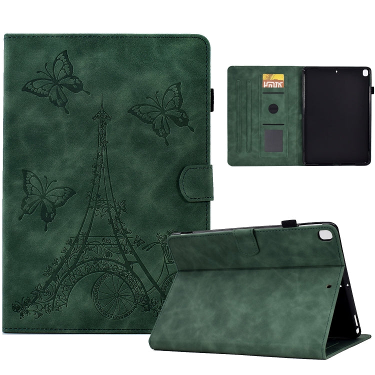 Tower Embossed Leather Smart Tablet Case