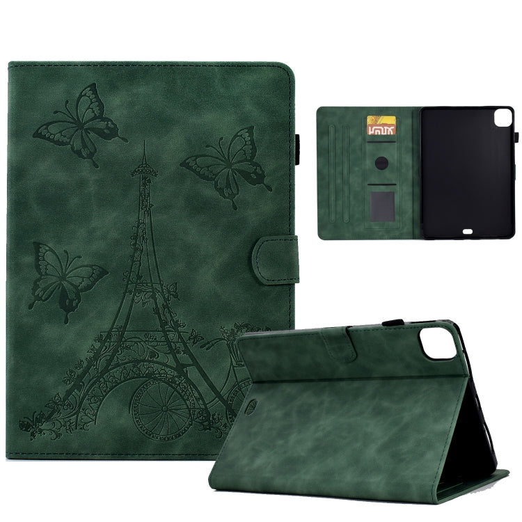 Tower Embossed Leather Smart Tablet Case
