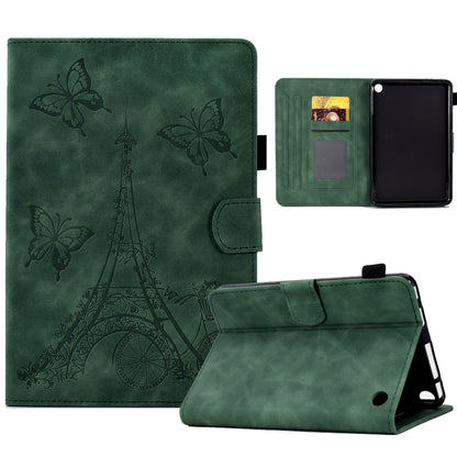 Tower Embossed Leather Smart Tablet Case