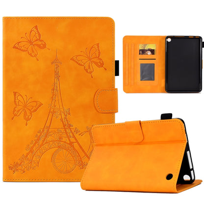 Tower Embossed Leather Smart Tablet Case