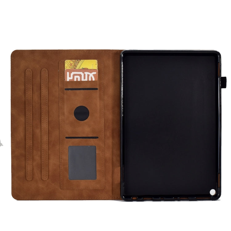Tower Embossed Leather Smart Tablet Case