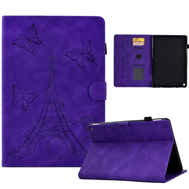 Tower Embossed Leather Smart Tablet Case