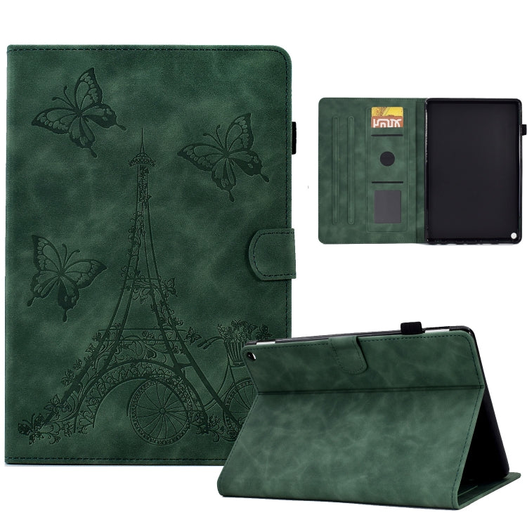 Tower Embossed Leather Smart Tablet Case