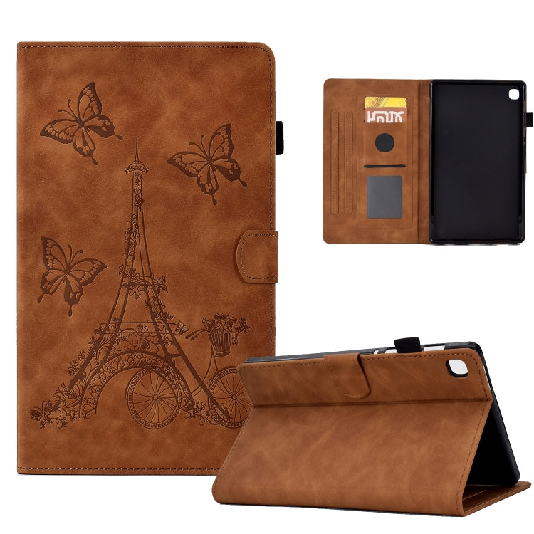 Tower Embossed Leather Smart Tablet Case
