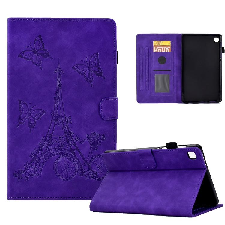 Tower Embossed Leather Smart Tablet Case