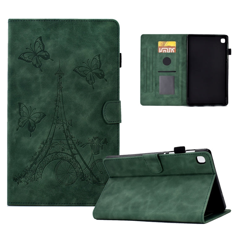 Tower Embossed Leather Smart Tablet Case