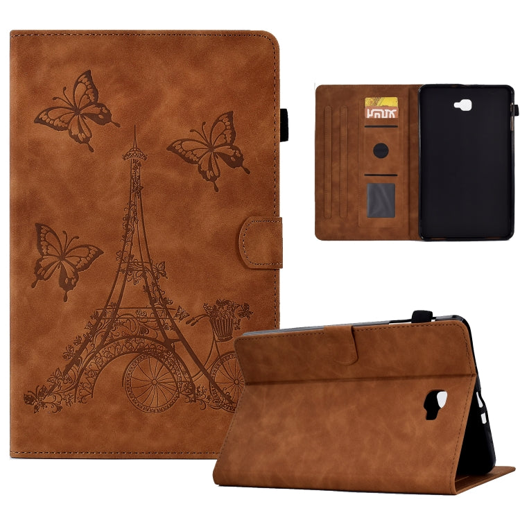 Tower Embossed Leather Smart Tablet Case