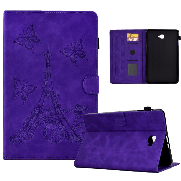 Tower Embossed Leather Smart Tablet Case