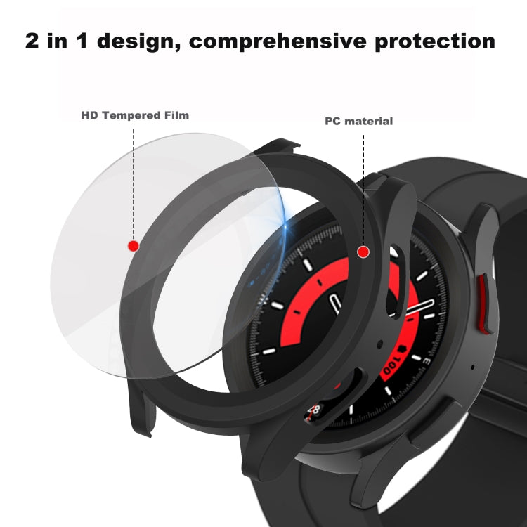 PC + Tempered Film Fuel Injection Watch Protective Case