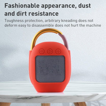 Wireless Bluetooth Speaker Silicone Protective Case, For JBL Clip 4