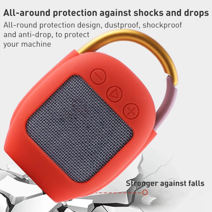 Wireless Bluetooth Speaker Silicone Protective Case, For JBL Clip 4