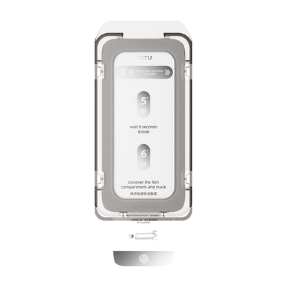 TOTU AB-075 Ultra Clear Explosion-proof Full Screen Tempered Film with Dust Removal Chamber, For iPhone 14/13, For iPhone 14 Pro, For iPhone 14 Plus/13 Pro Max, For iPhone 14 Pro Max