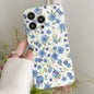 Water Sticker Flower Pattern PC Phone Case, For iPhone 12 Pro Max, For iPhone 12 Pro, For iPhone 12, For iPhone 12 mini