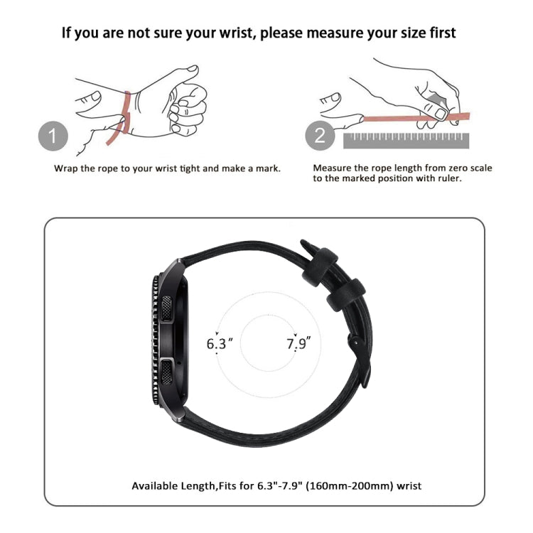 Oil Wax Genuine Leather Watch Band