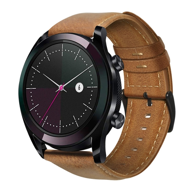 Oil Wax Genuine Leather Watch Band