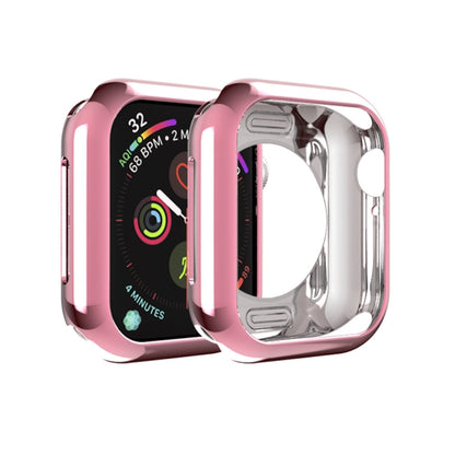 Plating TPU Round Hole Hollowing Protective Case