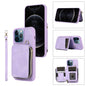Zipper Card Bag Back Cover Phone Case, For iPhone 12 Pro, For iPhone 12 Pro Max, For iPhone 11, For iPhone 11 Pro, For iPhone 11 Pro Max, For iPhone X / XS, For iPhone XR, For iPhone XS Max