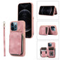 Zipper Card Bag Back Cover Phone Case, For iPhone 12 Pro, For iPhone 12 Pro Max, For iPhone 11, For iPhone 11 Pro, For iPhone 11 Pro Max, For iPhone X / XS, For iPhone XR, For iPhone XS Max