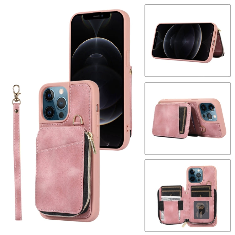 Zipper Card Bag Back Cover Phone Case, For iPhone 12 Pro, For iPhone 12 Pro Max, For iPhone 11, For iPhone 11 Pro, For iPhone 11 Pro Max, For iPhone X / XS, For iPhone XR, For iPhone XS Max