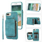 Zipper Card Bag Back Cover Phone Case, For iPhone SE 2022 / 2020 / 8 / 7, For iPhone 8 Plus / 7 Plus