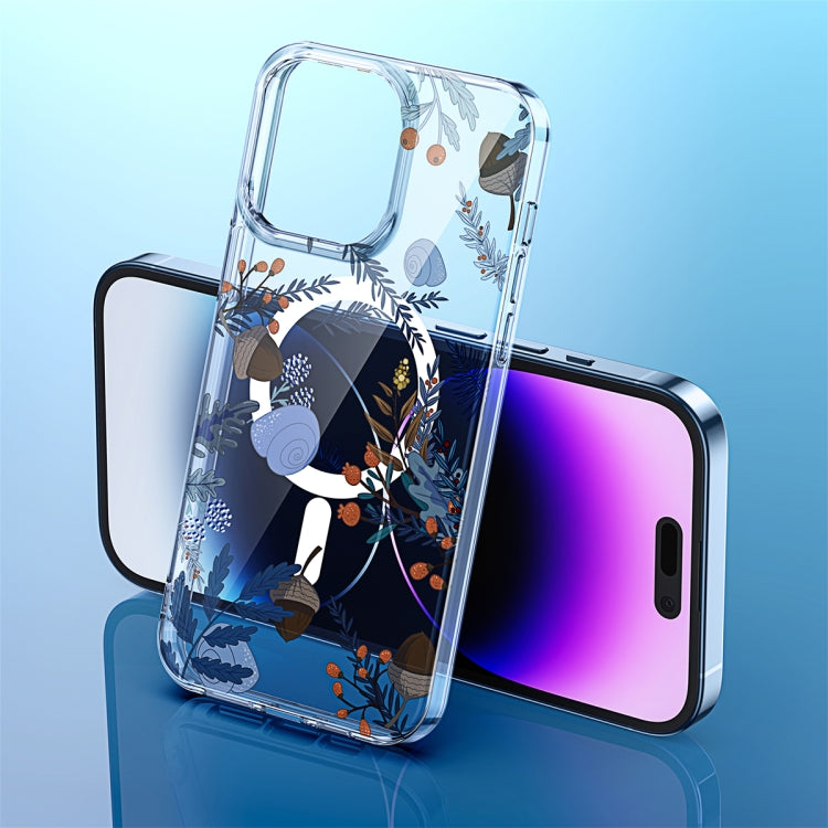 Transparent Double Sided Magnetic Phone Case, For iPhone 12 Pro Max