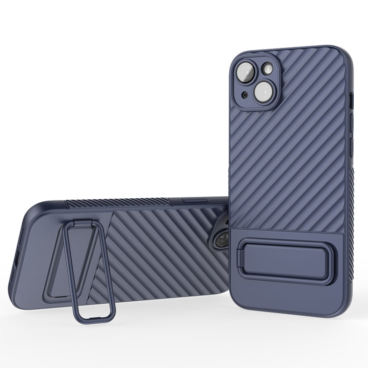 Wavy Texture TPU Phone Case with Lens Film, For iPhone 14, For iPhone 15 Pro Max, For iPhone 15 Pro, For iPhone 14 Plus, For iPhone 15 Plus, For iPhone 14 Pro, For iPhone 15, For iPhone 14 Pro Max