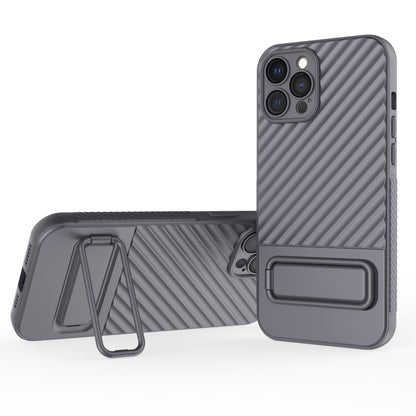 Wavy Texture TPU Phone Case with Lens Film, For iPhone 13, For iPhone 13 Pro, For iPhone 13 Pro Max, For iPhone 12, For iPhone 12 Pro Max, For iPhone 12 Pro, For iPhone 11 Pro, For iPhone XS Max