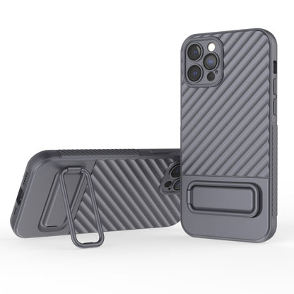 Wavy Texture TPU Phone Case with Lens Film, For iPhone 13, For iPhone 13 Pro, For iPhone 13 Pro Max, For iPhone 12, For iPhone 12 Pro Max, For iPhone 12 Pro, For iPhone 11 Pro, For iPhone XS Max