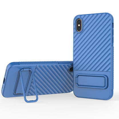 Wavy Texture TPU Phone Case with Lens Film, For iPhone 13, For iPhone 13 Pro, For iPhone 13 Pro Max, For iPhone 12, For iPhone 12 Pro Max, For iPhone 12 Pro, For iPhone 11 Pro, For iPhone XS Max