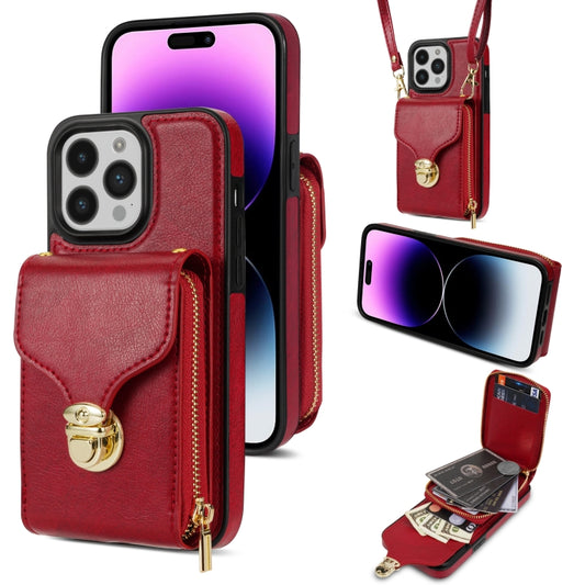 Zipper Hardware Card Wallet Phone Case, For iPhone 14 Pro Max, For iPhone 14 Pro, For iPhone 14 Plus, For iPhone 14 / 13, For iPhone 13 Pro Max, For iPhone 13 Pro, For iPhone 12 Pro Max, For iPhone 12 / 12 Pro, For iPhone 11 Pro Max